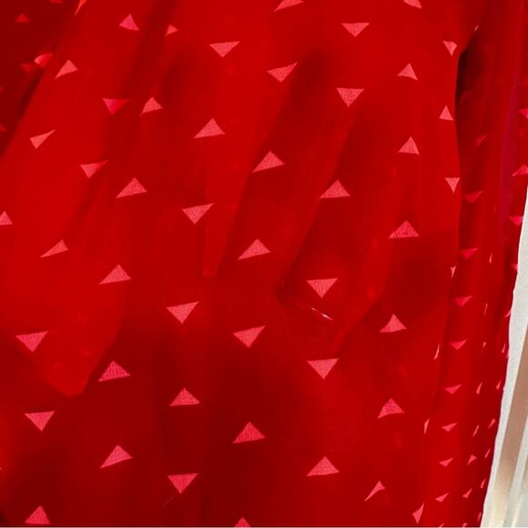 Decree‎ women’s blouse small sheer - Picture 8 of 10